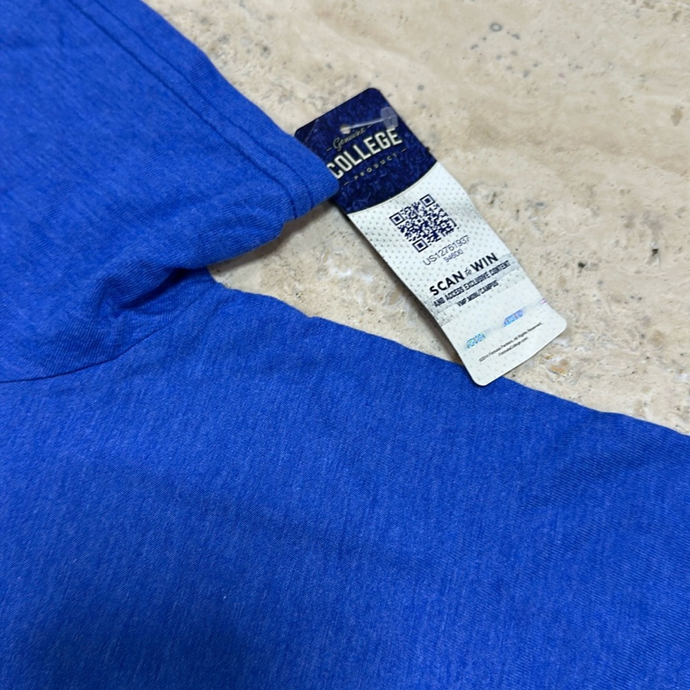 Men's Comfort Wash Royal Kentucky Wildcats Vintage Logo T-Shirt NWT XL - Picture 3 of 5